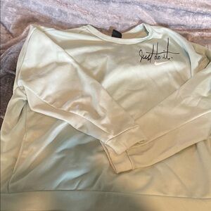 Nike Light Green Sweatshirt